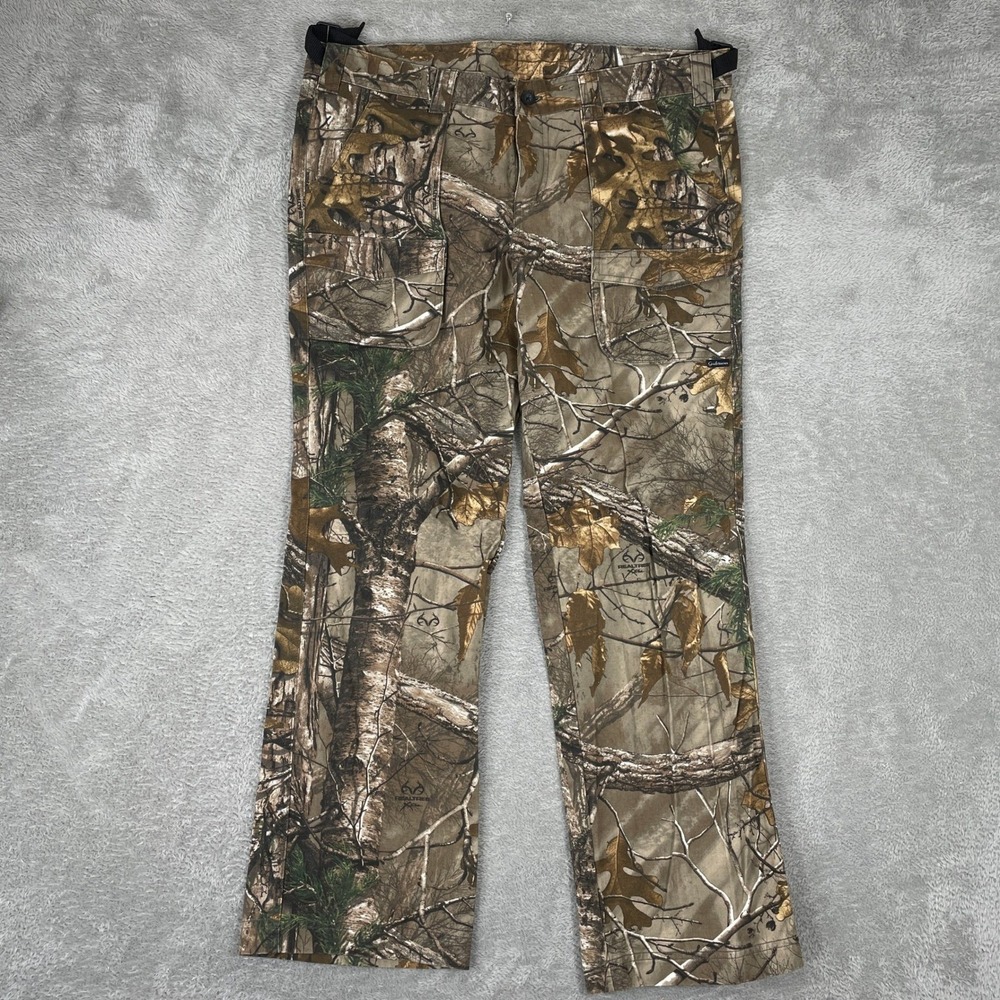 Gander Mountain Guide Series Pants Mens 38x30 Realtree Camo Hunting Workwear